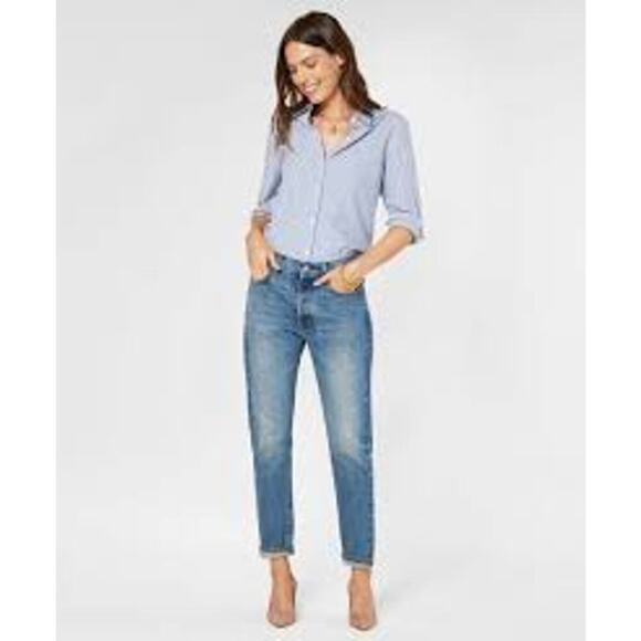 Outerknown Women's SEA Light Wash Generation Slim Selvedge 5 Pocket Jeans SZ 31 - Picture 1 of 11